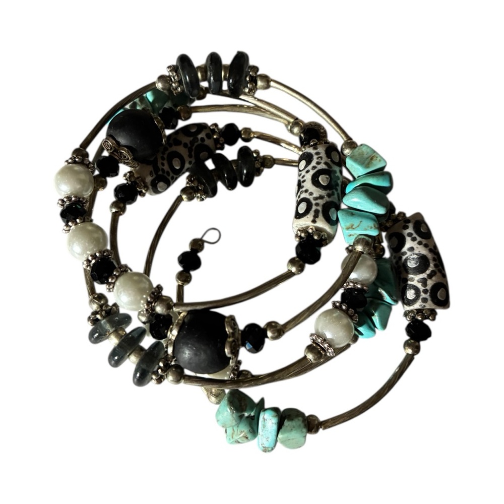Elegant Multi-Color Beaded Bracelet